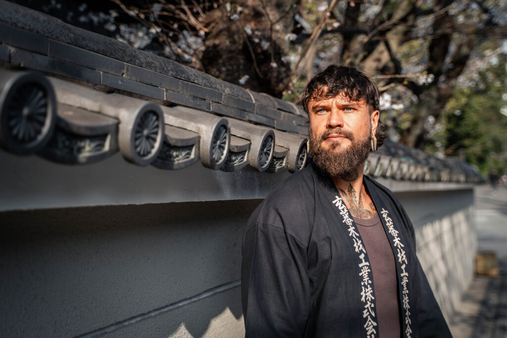 male portrait in Kyoto